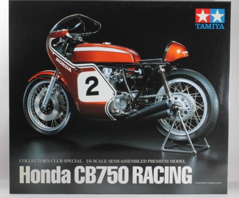 TAMIYA 1-6 HONDA CB750 RACING DICK MANN WINNER DAYTONA 1970 COLLECTORS CLUB  9